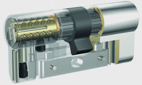 Цилиндровый замок и принцип его работы
