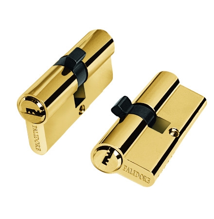 Цилиндр 60 (30-30) ключ/ключ (золото)