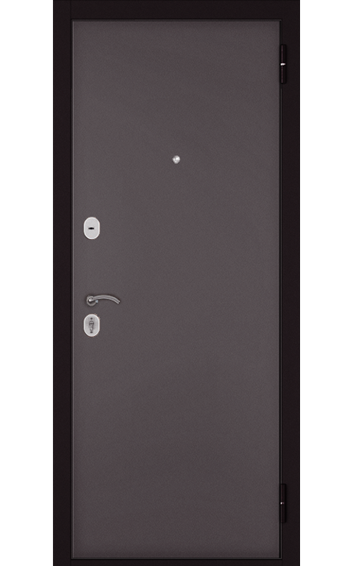 Дверь стальная HOME EСO (Букле шоколад/Букле шоколад)