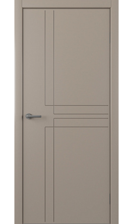 Межкомнатная дверь Сигма (Серый)