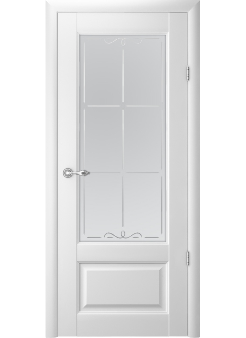 Межкомнатная дверь Эрмитаж-1 (Белый)