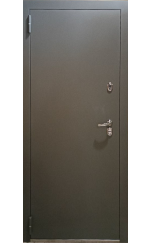 Дверь стальная Хаски 4 (502Grey/Бетон лофт натуральный) с термо-кабелем