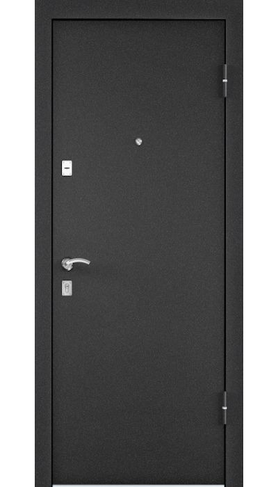 Дверь стальная Х3 МР (Темно-серый букле графит/Дуб угольный)