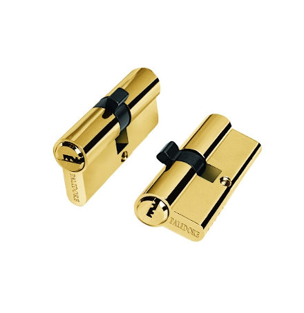 Цилиндр 60 (30-30) ключ/ключ (золото)
