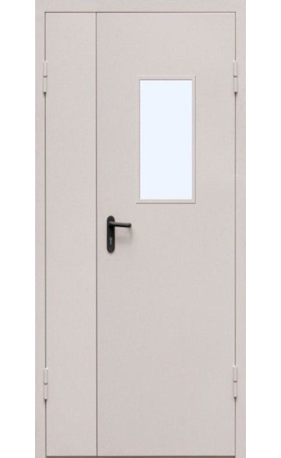 Дверь двупольная противопожарная ДПМ-О02/EI60