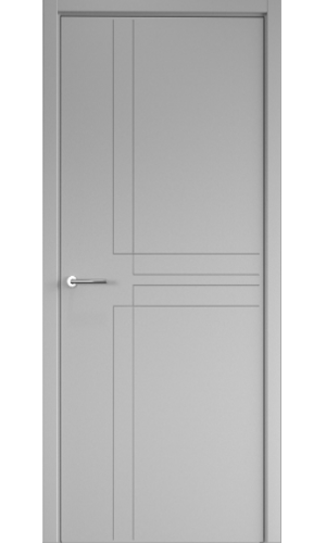 Межкомнатная дверь Геометрия 3 (Серый)