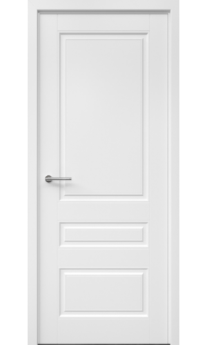 Межкомнатная дверь Классика 3 ДГ (Белый)