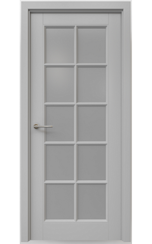 Межкомнатная дверь Классика 5 (Серый)